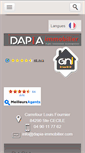 Mobile Screenshot of dapia-immobilier.com